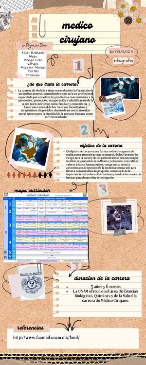 Infografía De Proceso Proyecto Collage Papel Marrón (1)