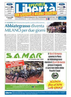 Speciale Milano Sanremo Partenza Da Abbiategrasso