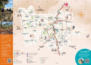Carte Sports Nature 2023 - Laval Agglomération