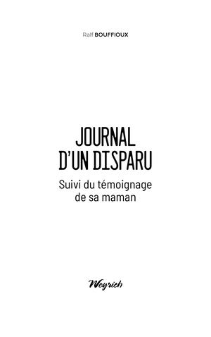 Journal Disparu Int Flipbook