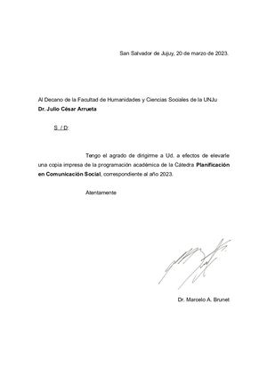 Programa Planificacion En Comunicacion 2023