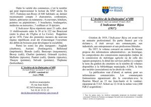 AMFAR A15 488 L'Indicateur Bijou en 1937-1938