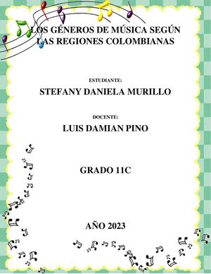 Los Géneros De Música Según Las Regiones Colombianas