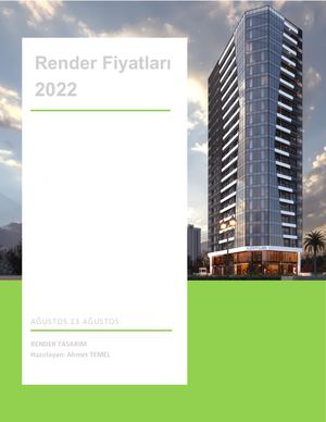Render Fiyatları