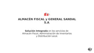Almacén Fiscal Y General Sandal S A Cód A252 2023 V5 Mar23