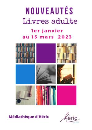 Nouveautés Livres Adulte