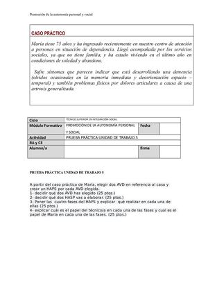 Examen Práctico Ut5 Caso María Haps