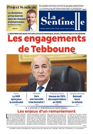 La Sentinelle Du 19 Mars 2023