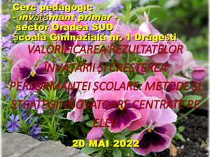 Cerc Pedagogic 2022
