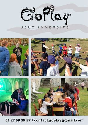 Présentation Go Play Jeux Immersifs