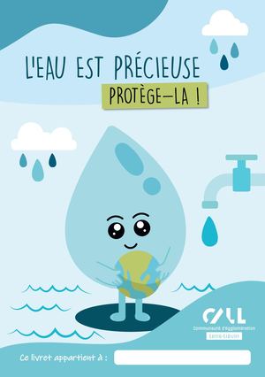 Livret enfant - L'eau est précieuse, protège-la !