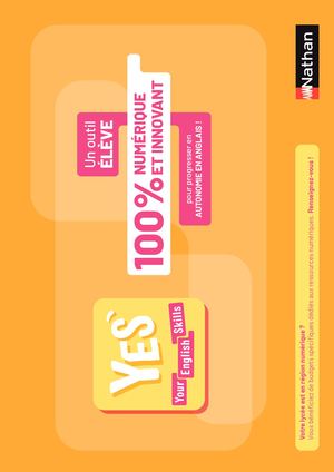 Module anglais Y.E.S - Présentation visuelle