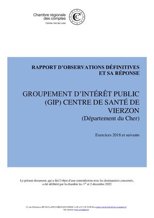 03 2023 Gip Centre Sante Vierzon