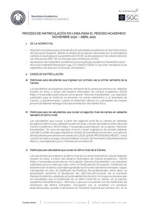 Calaméo - 243 Proceso De Matriculación En Linea Para El Periodo ...