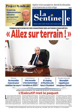 La Sentinelle Du 21 Mars 2023