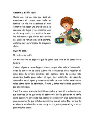 Antonio Y El Río Sucio