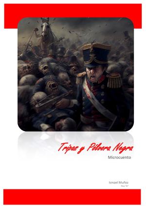 Microcuento Tripas Y Pólvora Negra