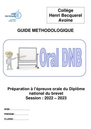 Oral DNB 2023
