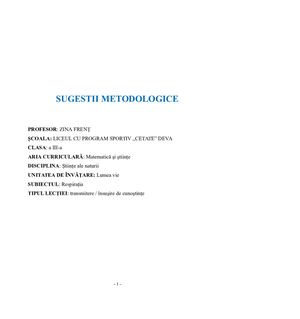 11. ȘTiințe Respirația