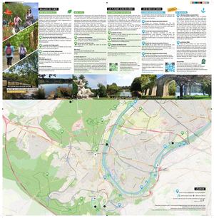 Carte Randonnées Saint Germain Boucles de Seine