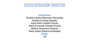 Tercera Revolución Industrial