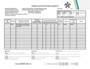 1 3 Formato ÚNico Inventario Documental