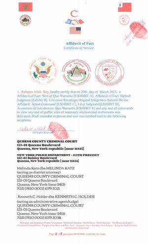 Dafina Bey & Tymirh Bey Foster Case Packet CR-035144-19QN, CR-000000-23QN, CR-020975-22QN