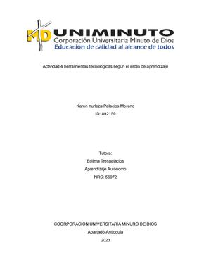 Actividad 4 Herramientas Tecnologicas