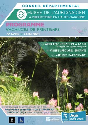 Programme Vacances Printemps 2023