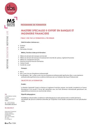 Programme BIF 2023-2024