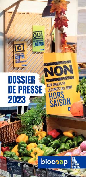 Dossier de presse Biocoop 2023
