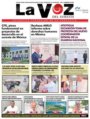 La Voz Del Sureste 22 03 2023