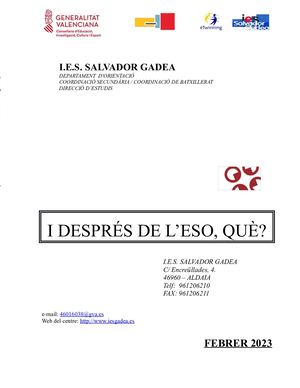 DOSSIER PARES 4ESO 2023