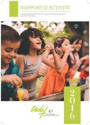 RAPPORT D'ACTIVITE 2016 - UDAF 79