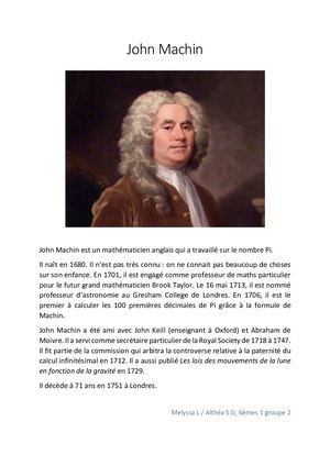 Biographie des Mathématiciens de Pi