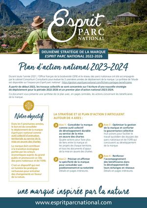 Esprit parc national_synthèse du plan d'action 2023-2024