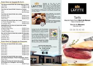 LAFITTE - Catalogue Marchés Crus & Traiteur (2022 - 2023)