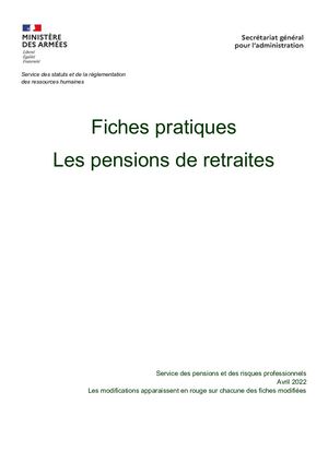 2022 Derniere Version Np Drhmd Retraite Fiches Pratiques