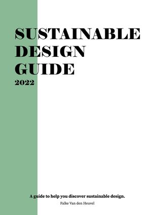 Sustainable Design Guide