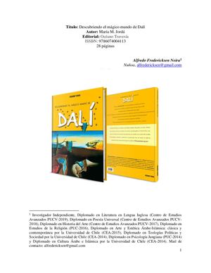 Dalí, por Alfredo Fredericksen Neira