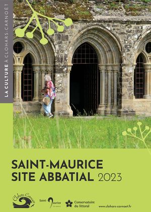 Dépliant Site abbatial Saint-Maurice 2022