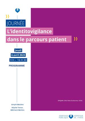 Programme Formation Identitovigilance 6 Avril 2023