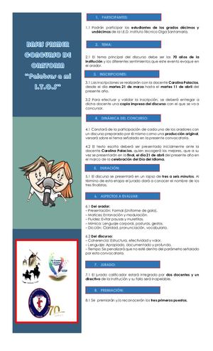 Bases Concursos Día Del Idioma