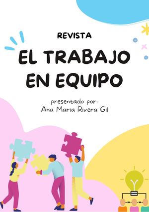 Revista Del Trabajo En Equipo