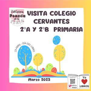 Visita 2º Primaria Colegio Cervantes