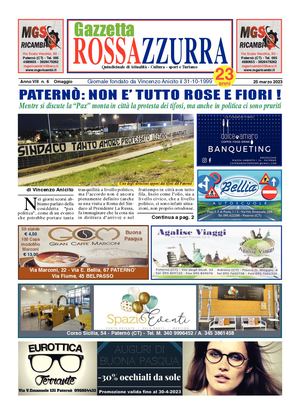 Gazzetta Rossazzurra Del 25 3 2023 Anno Viii N 6