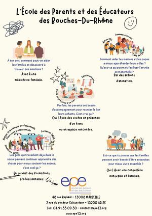 L'école Des Parents Et Des ÉDucateurs Des Bouches Du Rhône