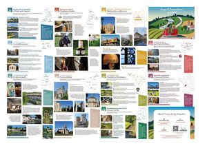 Carte touristique Pays d'Angoulême 2023 - Fr