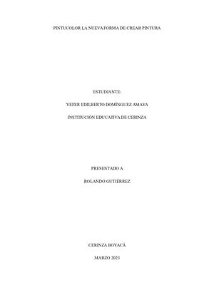 Proyecto de grado PINTUCOLOR sas 01