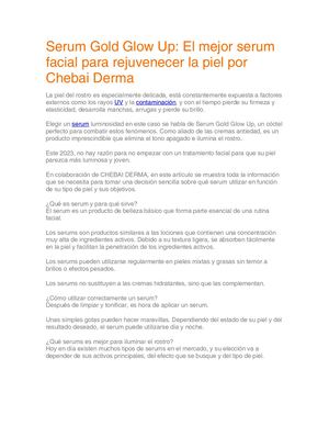 Serum Gold Glow Up